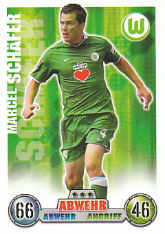 Marcel Schafer VfL Wolfsburg 2008/09 Topps MA Bundesliga #309